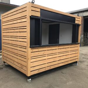 10ft x 8ft Cladded Food | Drink Outlet Shipping Containers