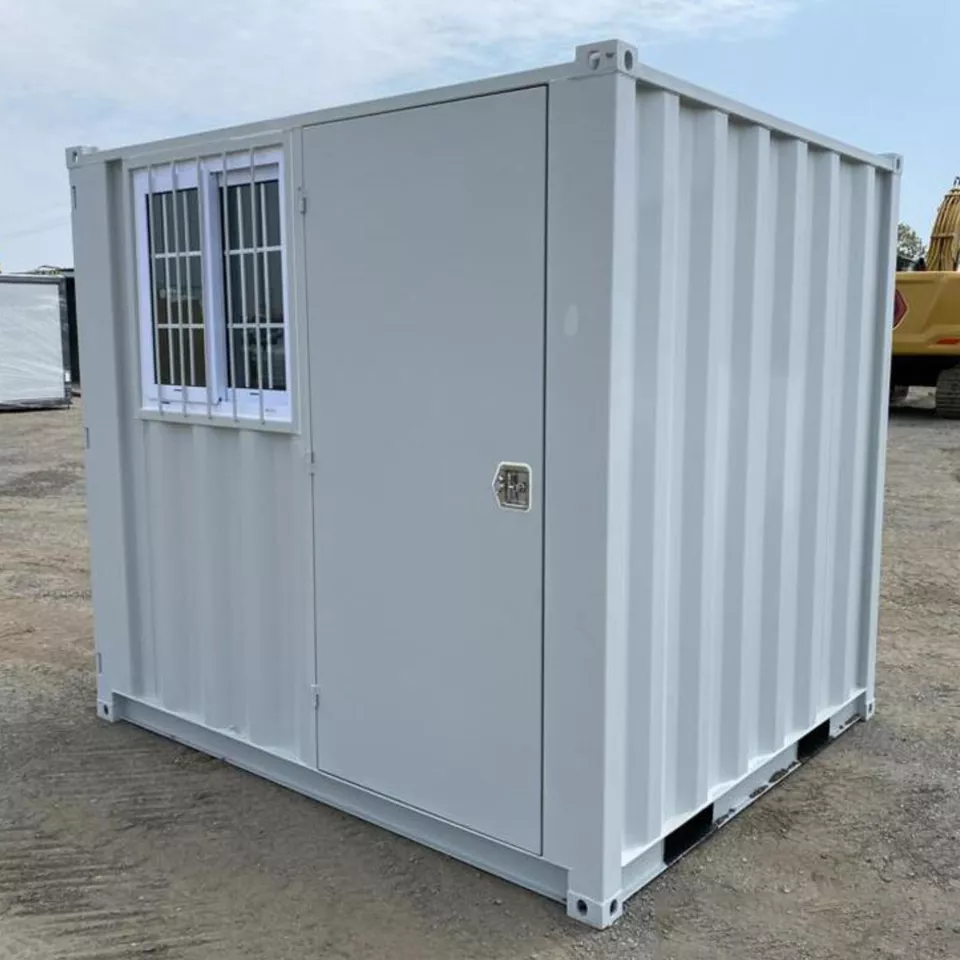 NEW-8ft Cubic Shipping Container with/Door + Window - Image 2