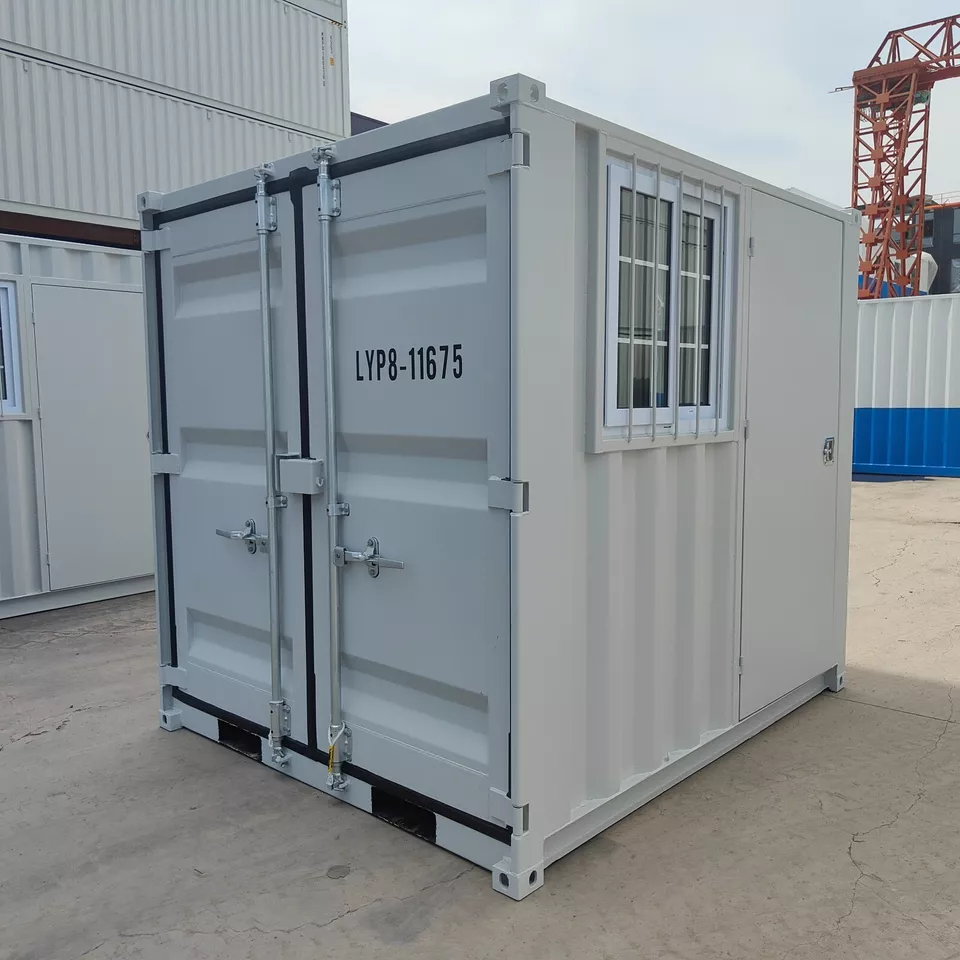 NEW-8ft Cubic Shipping Container with/Door + Window