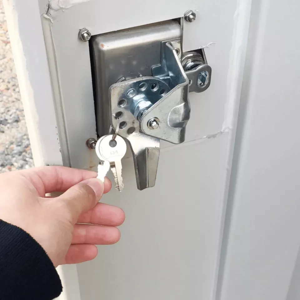 NEW-8ft Cubic Shipping Container with/Door + Window - Image 7