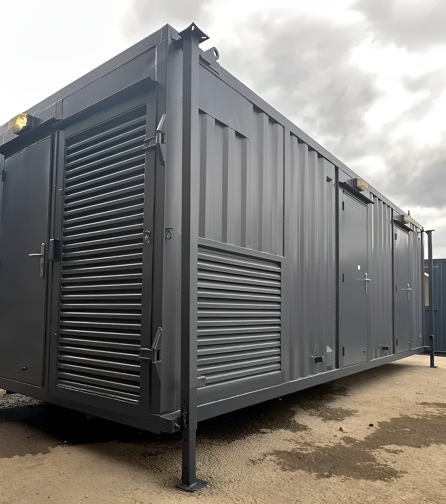 Static Welfare 24Ft x 9Ft Anti Vandal Cabin | Office, Canteen, Toilet | 10KVA Generator - Image 4