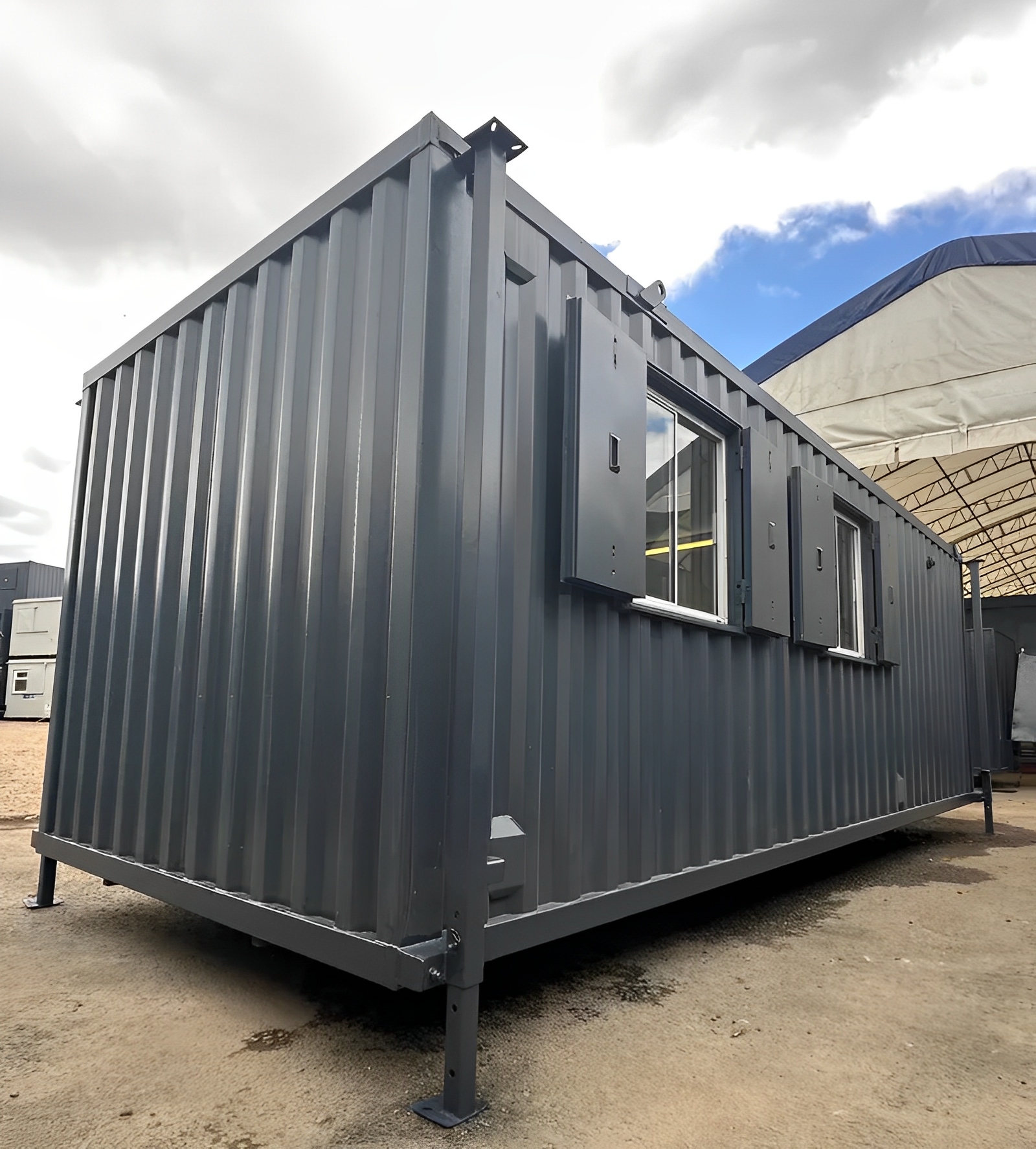 Static Welfare 24Ft x 9Ft Anti Vandal Cabin | Office, Canteen, Toilet | 10KVA Generator - Image 5
