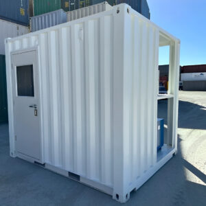 Modified 10ft Shipping Container with AC