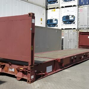 40Ft Used Flat Rack Shipping Container